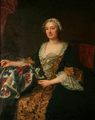 A Lady with Embroidery