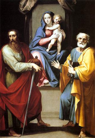 Madonna and Child with Saints Peter and Paul