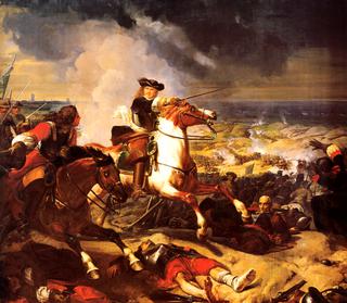 Battle of the Dunes at the siege of Dunkirk, June 14, 1658