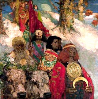 The Druids: Bringing in the Mistletoe