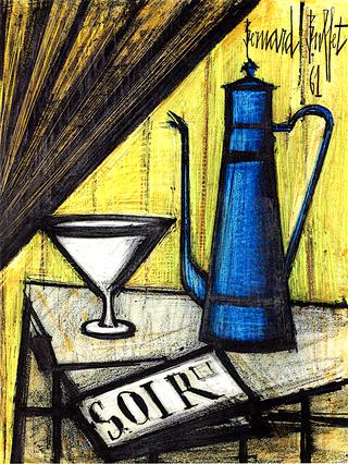 Still Life with Blue Coffeepot