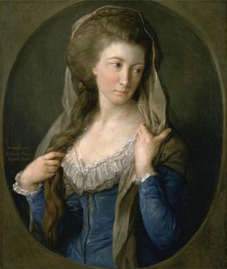 一个女人的肖像，传统上被认为是玛格丽特·斯图尔特，嬉皮士夫人