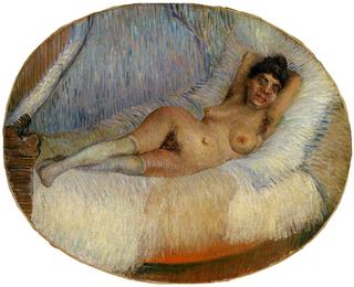Nude Woman on a Bed