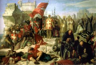 Siege of Malta besieged by the Ottoman General Mustapha, in September 1565