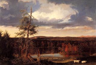 Landscape, the Seat of Mr. Featherstonhaugh in the Distance