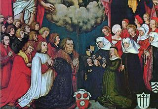 乌尔里希·施瓦兹及其家人的画像