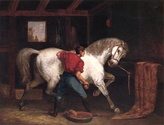 Governor Sprague's White Horse
