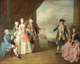 亲爱的，康斯坦丁·菲普斯夫人被带去迎接她的哥哥，尊敬的船长，奥古斯都·赫维