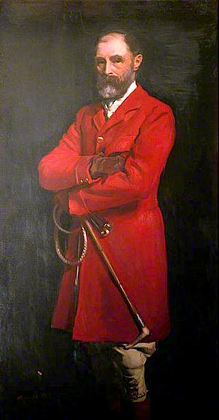 Colonel W. A. Cardwell, Master of Eastbourne Foxhounds and Mayor of Eastbourne