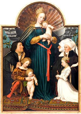 圣母和迈耶市长的家人