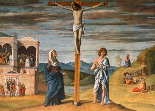 十字架上的基督与圣母和传福音的圣约翰