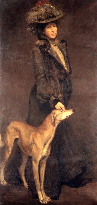 Lady and Dog