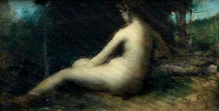 裸体坐着的女人