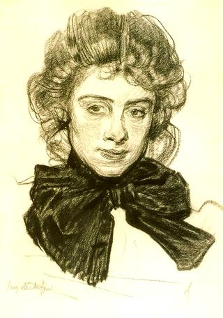 Portrait of Helene d'Abancourt de Franqueville