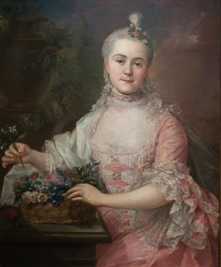 Portrait of Anna Szaniawska née Scypion