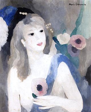 Girl with Anemones