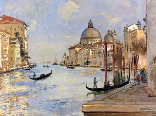 Venice, the Salute and the Grand Canal