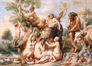 Achelous Defeated by Hercules