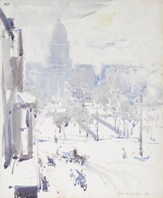 Charlotte Square in Winter