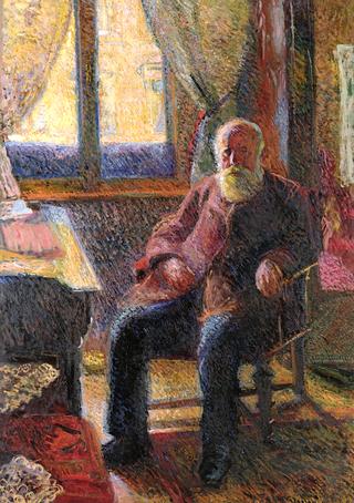 Portrait of the Artist's Father, Emil Gersstl