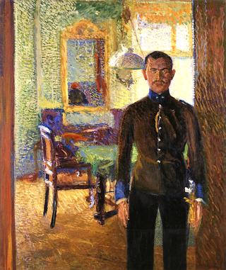 Portrait of Lieutenant Alois Gerstl