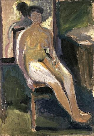 Seated Woman, Nude
