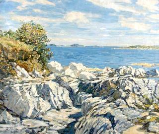 Rocks and Sea, Maine Coast