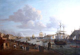 1783年5月9日威廉·亨利王子抵达哈瓦那