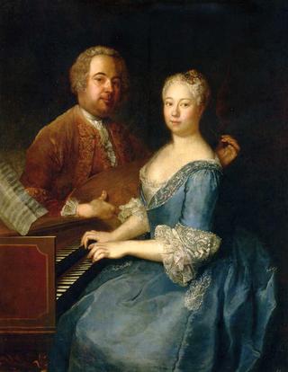 卡尔·海因里希·格雷恩和他的妻子加廷