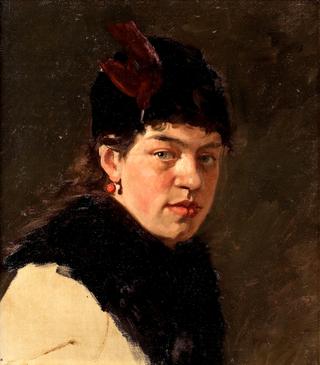 Portrait of Norwegian Artist Harriet Backer