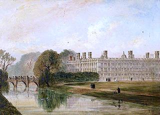 Clare College, Cambridge, Seen from King's Bridge