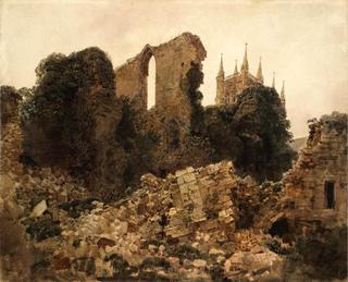 Ruins of the Bishop’s Palace, Lincoln