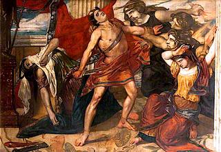 Orestes Seized by the Furies after the Murder of Clytemnestra