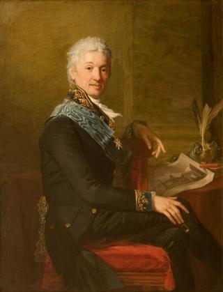 Portrait of Count Alexander Stroganoff, the President of the Academy of Arts