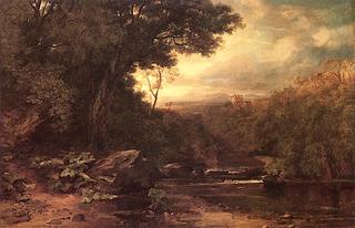 Lowland River - Sunset