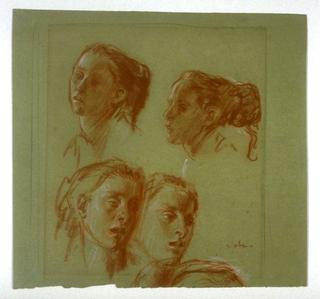Four Studies of a Fishergirl of Equihen