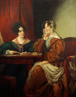 亨丽埃特·巴罗宁·佩雷拉·阿恩斯坦和她的女儿弗洛拉