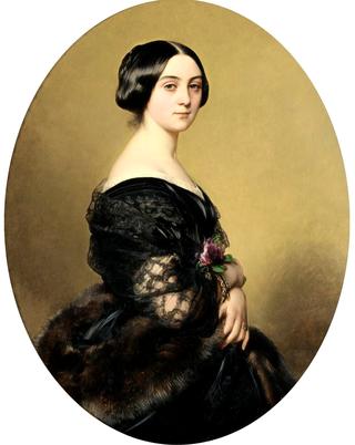 Portrait de la Baronne Henri Hottinguer, Née Caroline Delessert