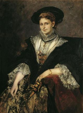 Portrait of Bertha von Piloty