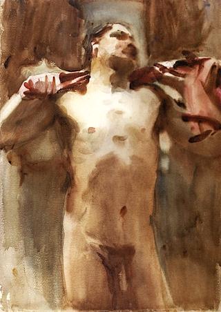 Study of a Nude Male Figure