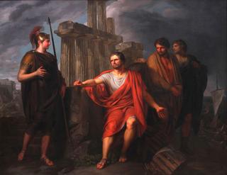 Marius assis sur les ruines de Carthage
