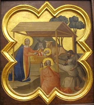 Nativity (detail from the Armadio de Santa Croce)