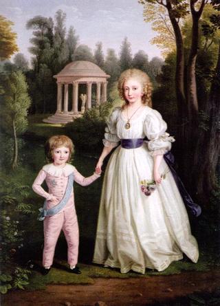 Marie Therese and Louis Charles of France