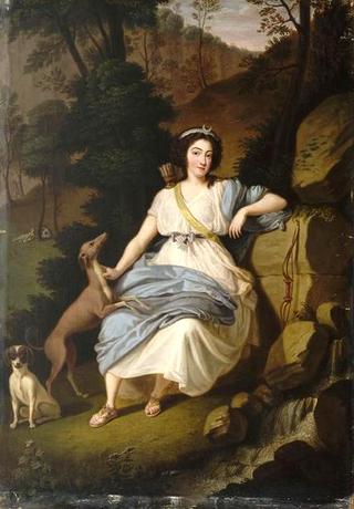 The Countess of Provence as Diane