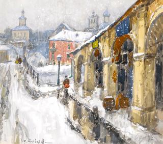 Snowy Townscape