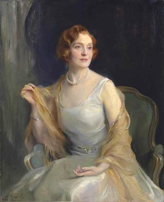 Portrait of Cicely Wigan, née Cicely Margaret Bagot