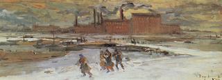 Moscow. Factories (study)