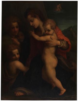 The Virgin with the Child, Saint John and Angels