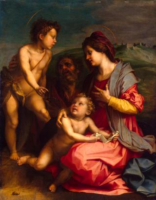 Holy Family with St John the Baptist