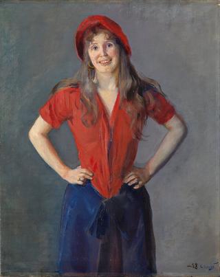 画家奥达克罗格的肖像
